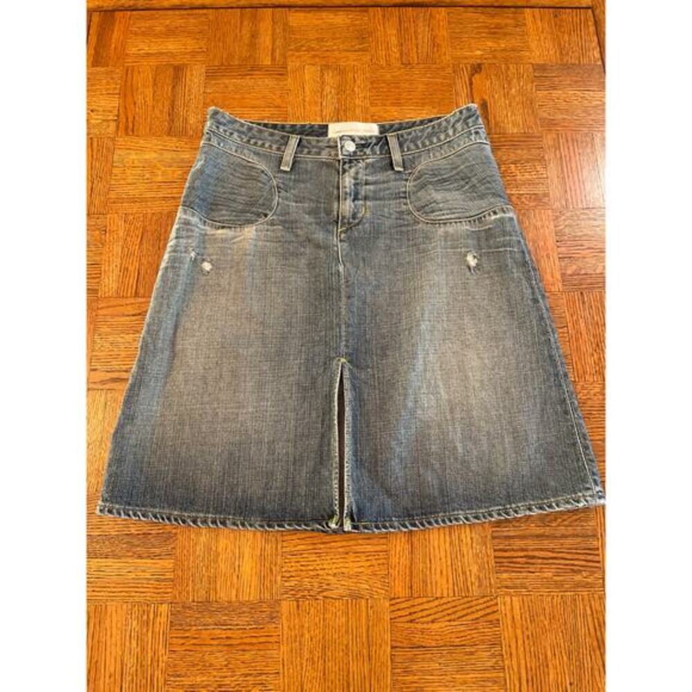 Paper denim & Cloth A Line denim skirt size 29